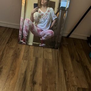 Embroidered Boho airy cotton